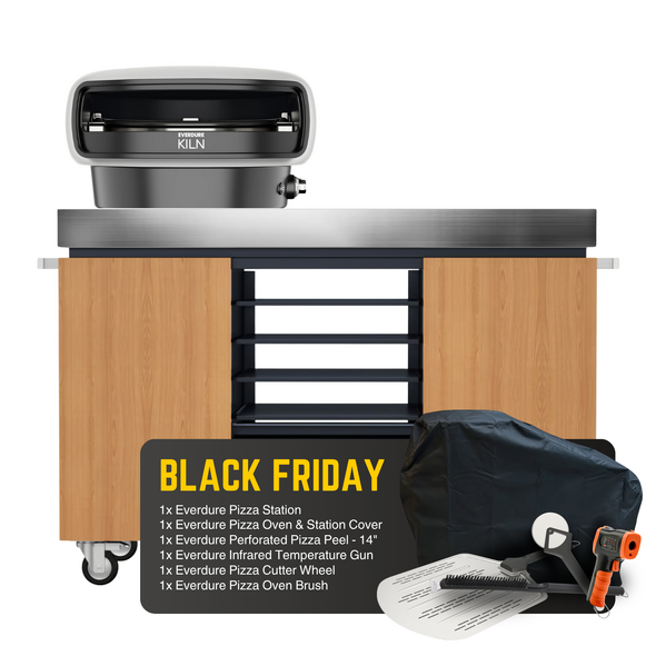 Everdure KILN R Series Oven (Natural Gas) - Stone Ultimate BLACK FRIDAY Bundle