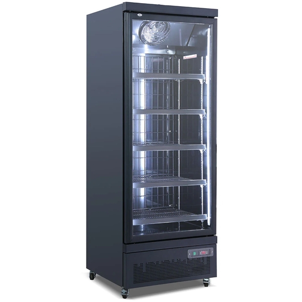 IC Cold Commercial Upright I Door Black Refrigerator - FC-BS75AH