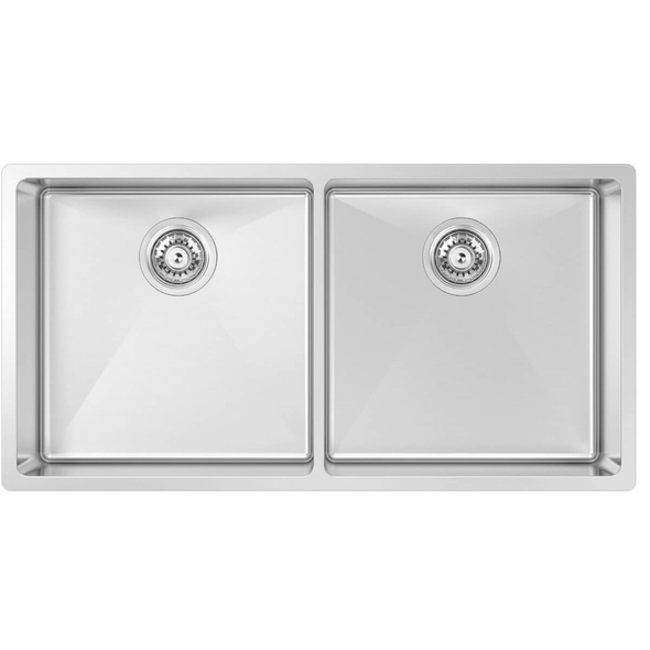 Abey Alfresco Double Bowl Sink - Stainless Steel - FRA400D