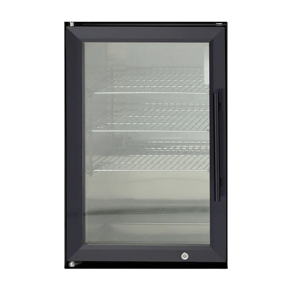 Crossray Black Single Fridge-63L