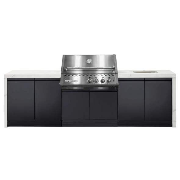 Crossray Premium Xplor Outdoor Kitchen with 304SS under bench sink & cover - GD4KW-02