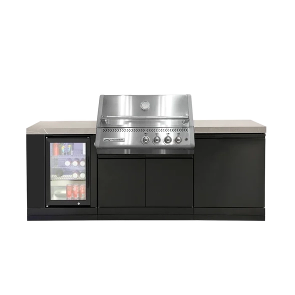 Crossray Compact Xplor Outdoor Kitchen With Single Door Fridge - GD4XKSS-1