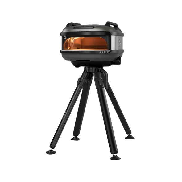 Gozney Pizza Oven Tread Gas Black BUNDLE with Stand - GTPOBAU1225-STAND