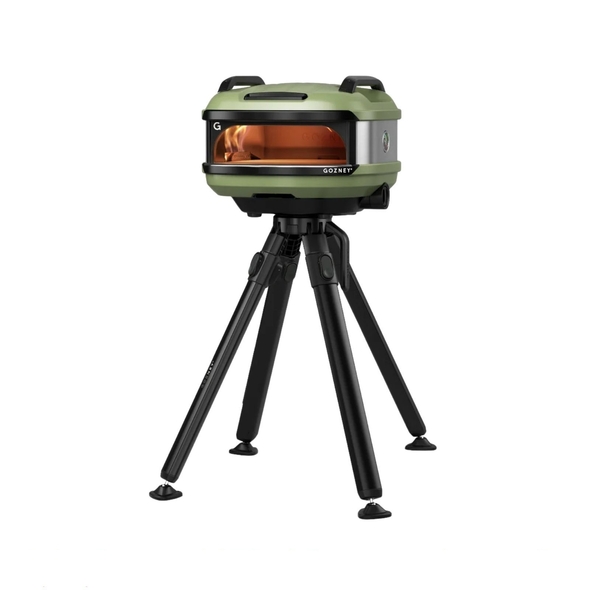 Gozney Pizza Oven Tread Gas Olive Green BUNDLE with Stand - GTPOLAU1225-STAND