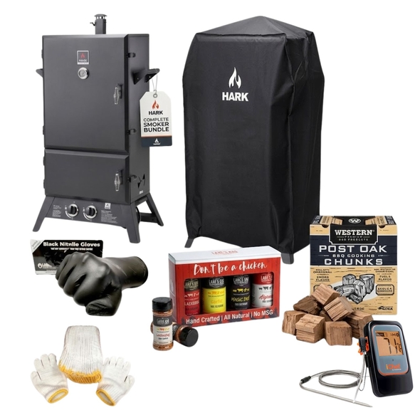 Hark Big Boss Gas Smoker Ultimate BBQ Bundle - HK0535-BUN