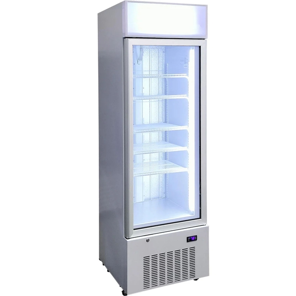 Upright Commercial Classy All Glass Door Bar Fridge - Model HUS-SC700W