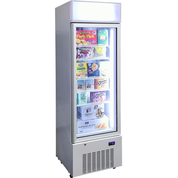 Schmick Upright 1 Door Commercial Glass Door Freezer Model HUS-F5 
