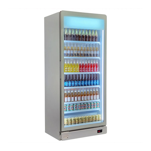 Schmick Upright Commercial Classy All Glass Door Bar Fridge - Model HUS-SC700W