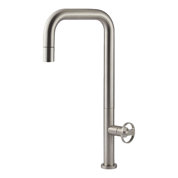 Gareth Ashton 316 Gooseneck Pull Out Kitchen Mixer - KTA037-316-BR