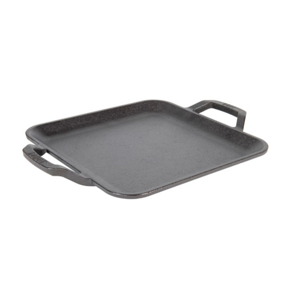LODGE - CAST IRON 11 INCH CHEF STYLE SQUARE GRIDDLE (NEW) - LC11SGR