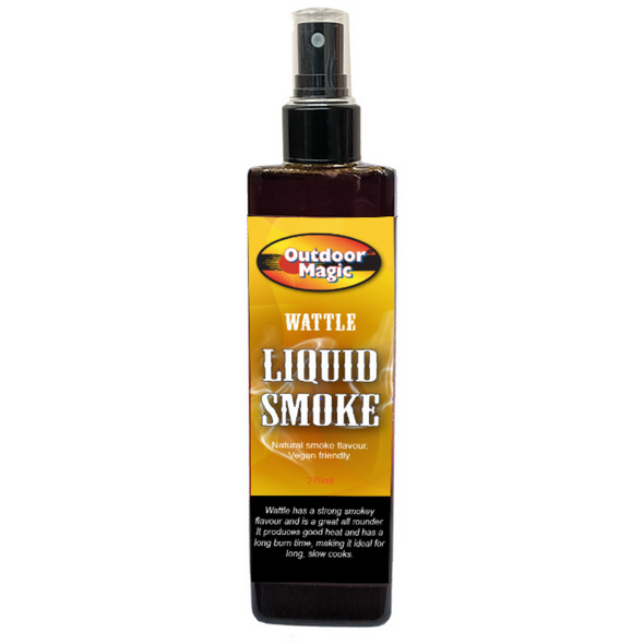 Outdoor Magic - Wattle Liquid Smoke 270ml - LIQWAT