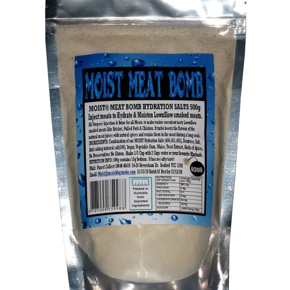 MOIST® A.P. Meat Bomb Turbo Boost Meat Flavour Injection 500G - Moist-Meat-Bomb
