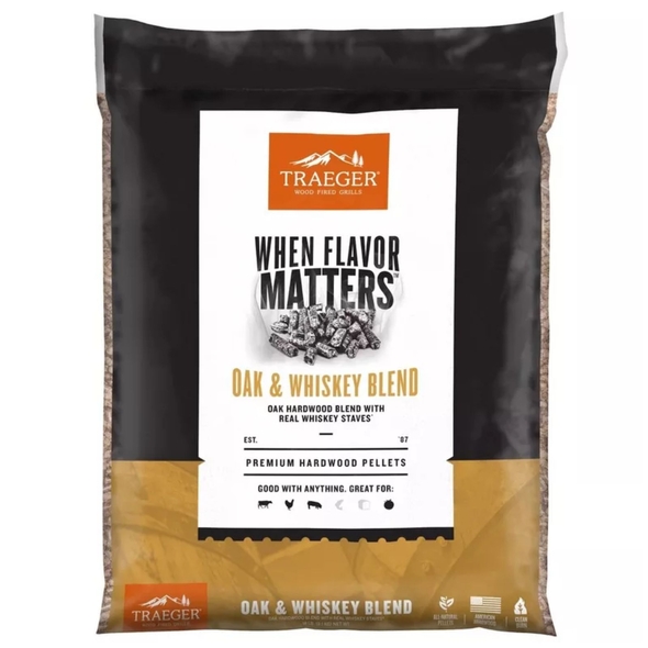 Oak & Whiskey Blend Pellets - PEL418