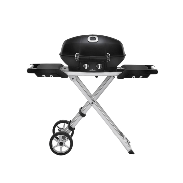 Napoleon Travel Q Pro Scissor Leg Portable BBQ (Black/High Lid) - PRO285X-BK-AU