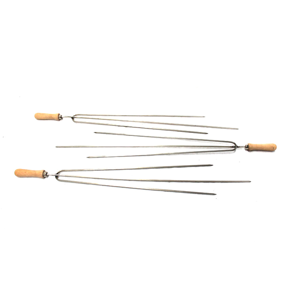 Cyprus Grill Modern BBQ 3 Prong Skewer Package (Set of 3) - PSS3-1010