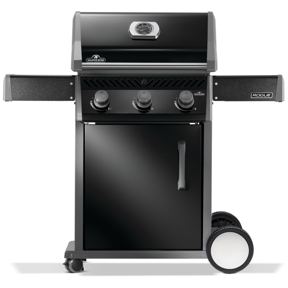 Napoleon Rogue 3 Burner Black (No Side Burner) - R425PK-2-AU