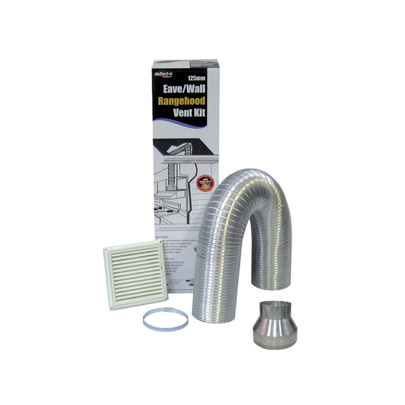EURO Universal Vent Kit SEMI-RIGID For a WALL/EAVE - RHKE65EU