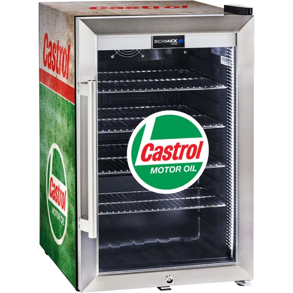 Castrol Vintage Fuel Pump Branded Bar Fridge, Great gift idea! - SC70-FP-CASTROL