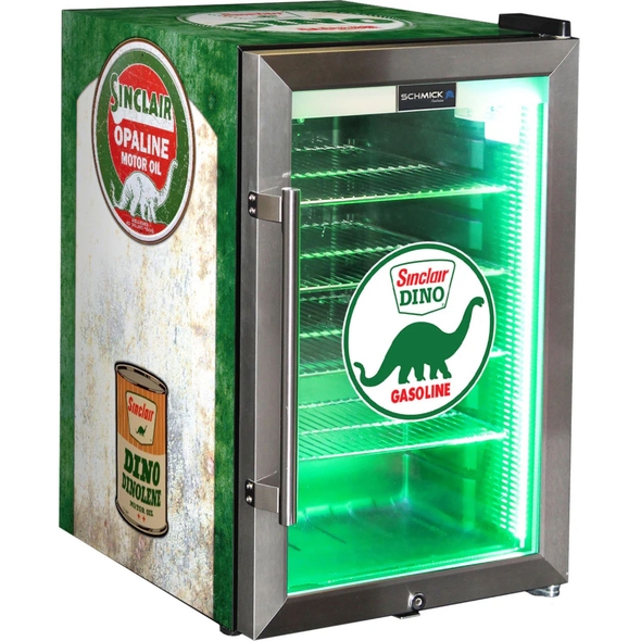 Dino Vintage Fuel Pump Branded Bar Fridge, Great gift idea! - SC70-FP-DINO