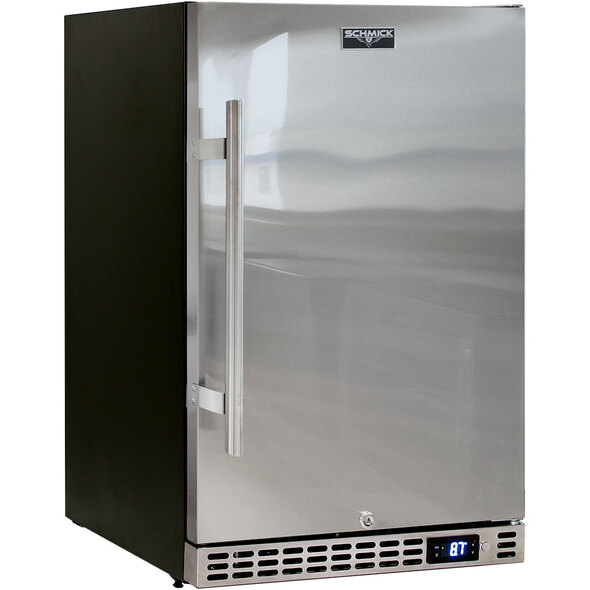 Schmick Quiet Running Front Venting Under Bench Bar Fridge Model SK116R-SD