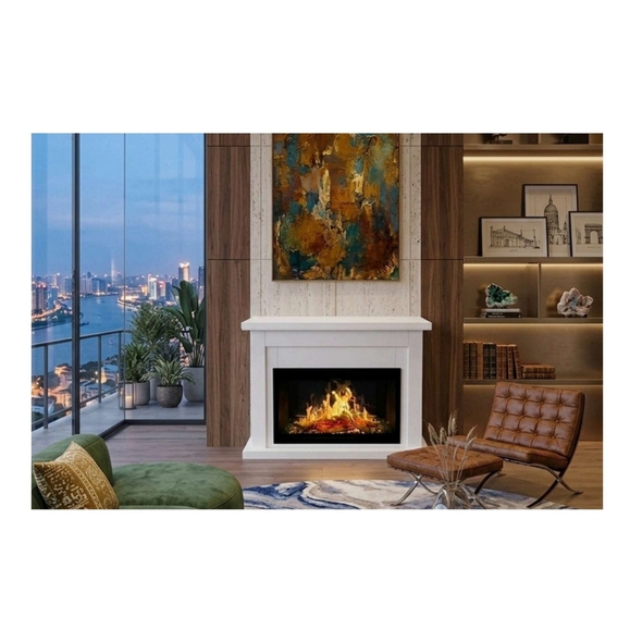 Modern Flames Sterling Mantle Suite - STE30OR-AU