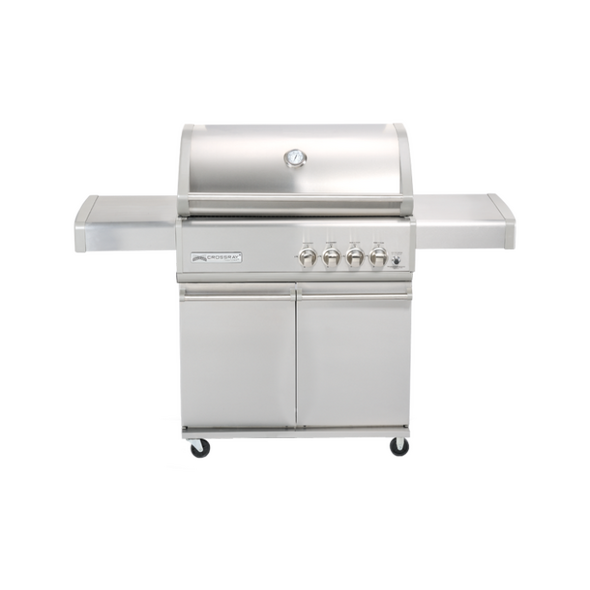 CROSSRAY Infrared 4 Burners Trolley BBQ - TCS4PL