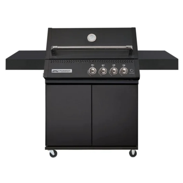 Crossray XPlor Gas BBQ with Trolley (Black) - TCX4PL-B