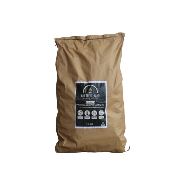 Wattle and Flame Classic Mallee Root Lump Charcoal 15kg 