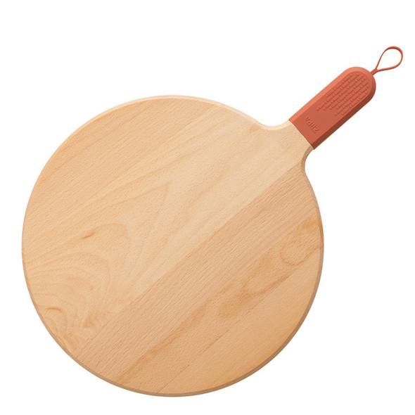 ZiiPa Sora Beech Pizza Serving Board 31cm – Terracotta