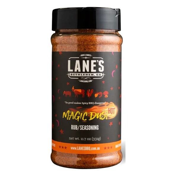 Lane's BBQ Magic Dust Hot 331g - lanesmagicdust-331